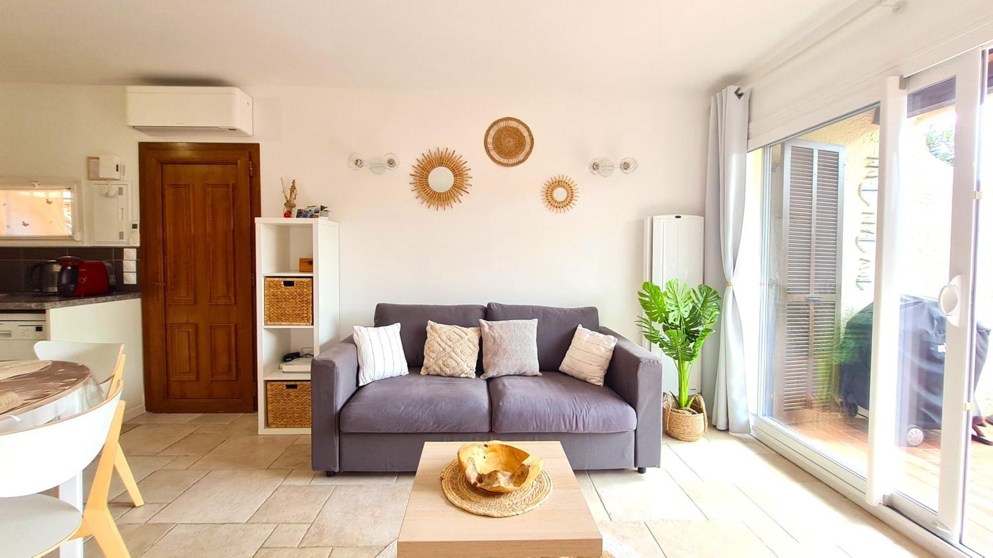 Bel Appartement Renove, Avec Terrasse Et Piscine La Croix-Valmer Exteriér fotografie